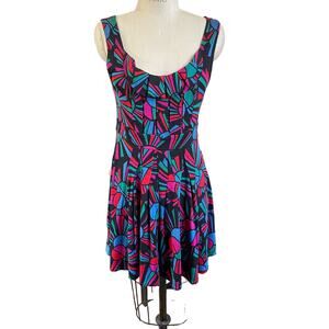 Marc by Marc Jacobs Silk Geometric Sundress Women’s Size Large Y2K